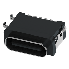 XB-TYPE C 6P-10 sink plate waterproof base type B (with steel sheet) (4-pin plug board of foot protection housing, terminal SMT)